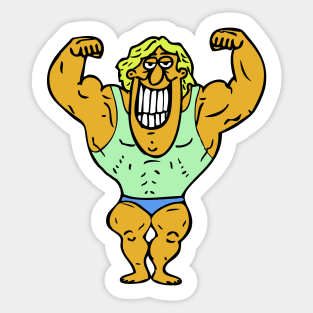 Muscleman #8 Sticker